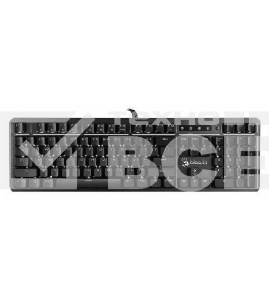 Клавиатура A4 B975 механическая черный USB Gamer LED (подставка для запястий)
