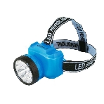 Фонарь налобный аккумуляторный LED 5361 (220В 12LED 2 режима; голуб.) Ultraflash 12420, фото 1