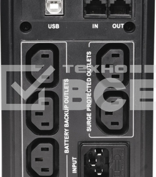 Источник бесперебойного питания Powercom SPT-500-II 400Вт 500ВА черный