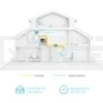 Комплект гигабитных TP-Link Wi‑Fi Powerline адаптеров AV1000 Gigabit Powerline ac Wi-Fi Kit, Dual band 802.11ac Wi-Fi - AC750 dual band Wi-Fi (433Mbps on 5GHz & 300Mbps on 2.4GHz)(TL-WPA7517 & TL-PA7017), фото2