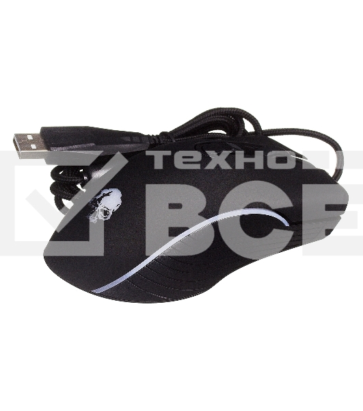 Мышь Oklick 708G MYSTERY черный оптическая (3200dpi) USB (7but)