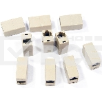 Проходной адаптер RJ45 кат.5e VCOM соединительный RJ-45/RJ-45(10 шт. в уп-ке), блистер, фото3