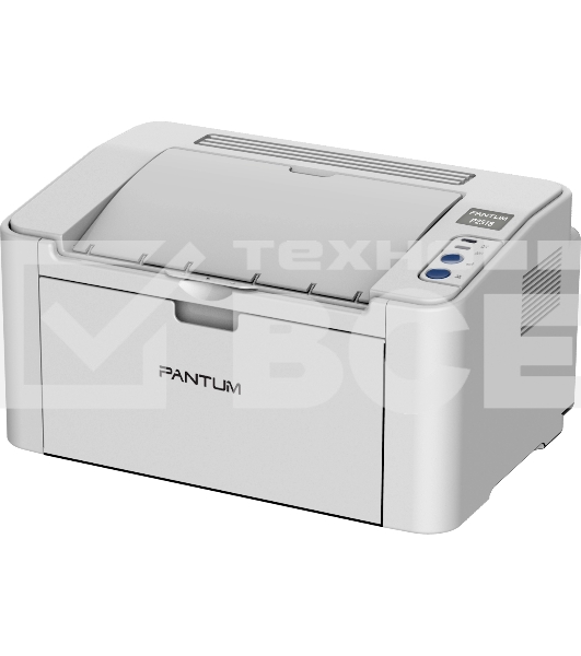 Принтер лазерный PANTUM P2518, A4, ч/б, печ. до 22 стр./мин., 600 x 600 dpi, USB