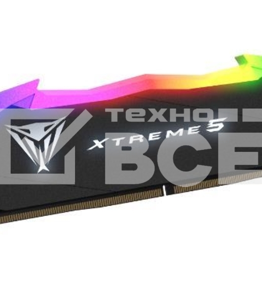 Оперативная память Patriot Viper Xtreme 5, DDR5, 32GB (2x16GB), 8200MHz, CL38, с радиаторами, черный