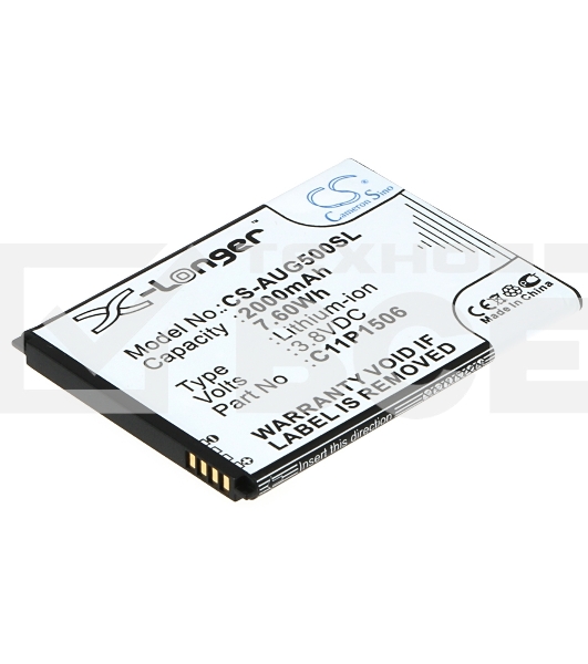 Аккумулятор CameronSino CS-AUG500SL C11P1506 для ASUS ZenFone Go (ZC500TG)3.8V / 2000mAh / 7.60Wh