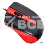 Мышь проводная Oklick 225M черный/красный, 1200 dpi, USB, кнопки - 3, фото8