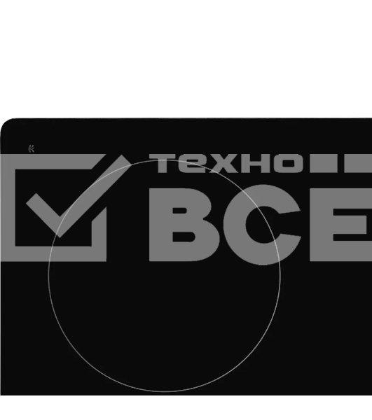 Встраиваемая электрическая панель Kuppersberg ECS 632 F 60 см, электрическая, 4 конфорки, черный цвет