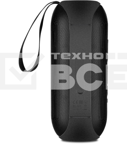 Портативная акустика Sven PS-165, черный (16 Вт, Waterproof (IPx6), TWS, Bluetooth, microSD, 3000мА*ч)