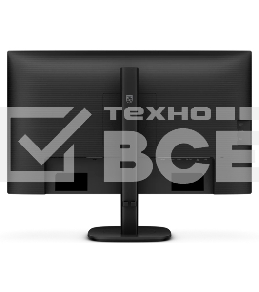 Монитор 27' Philips 27B2U3601/00 IPS 2560x1440, 120 Гц, 4 мс, 16:9, 350 кд/м², HDMI 2.0, DP, USB-C (90 Вт), 3.5 Jack, USB Hub (4x USB 3.2), динамики (2x2 Вт), Adaptive-Sync, черный