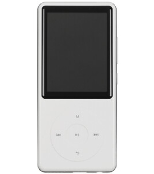Плеер Hi-Fi Flash Digma M5 BT 16Gb белый/2.4'/FM/microSD/microSDHC/clip