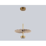 Светильник Ambrella light LH72603 BR/WH латунь/бежевый 6W 3000K D300*260-1770, фото6