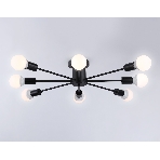 Светильник Ambrella light TR80411/8 BK черный E27/8 max 60W D950*150, фото3