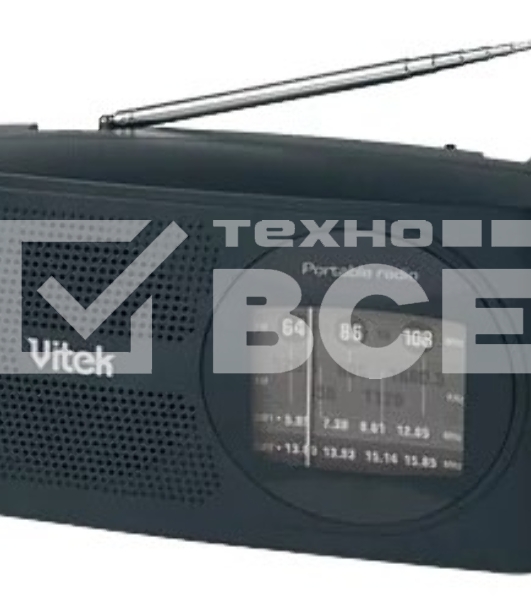 Радиоприемник Vitek VT-3587 BK черный