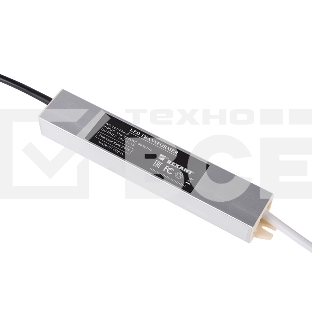 Источник питания тонкий 220 V AC/24 V DC 1 А 24 W с проводами, влагозащищенный (IP67)