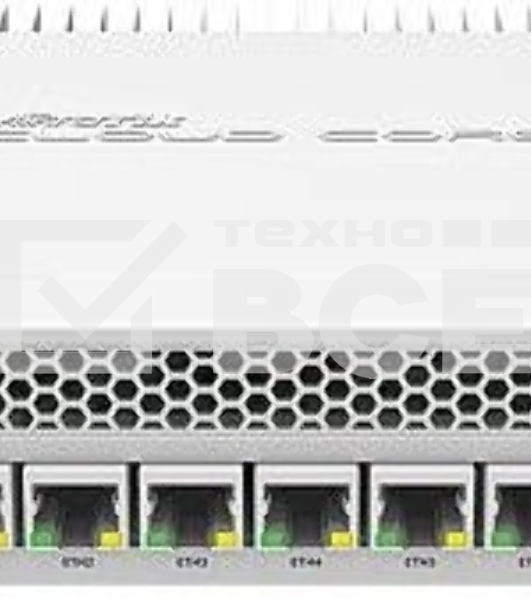 Маршрутизатор Mikrotik CCR1009-7G-1C-PC with Tilera Tile-Gx9 CPU (9-cores, 1Ghz per core), 1GB RAM, 7xGbit LAN, 1x Combo port (1xGbit LAN or SFP), RouterOS L6, passive cooling desktop enclosure, rackmount ears, PSU