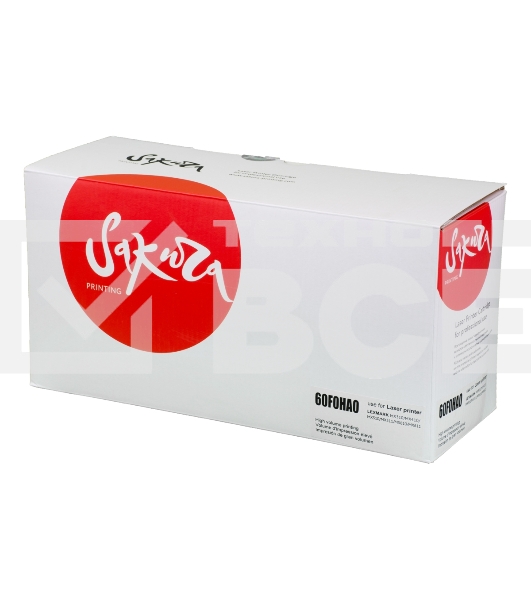 Картридж лазерный Sakura 60F0HA0 для Lexmark MX310/410, черный, 10 000 к.