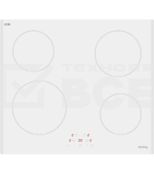 Индукционная варочная панель Korting HI 64013 BW