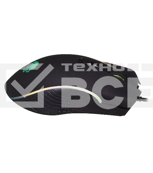 Мышь Oklick 708G MYSTERY черный оптическая (3200dpi) USB (7but)