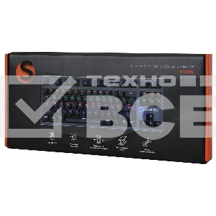 Клавиатура SUNWIND SW-K900G,  USB, черный [1422332]