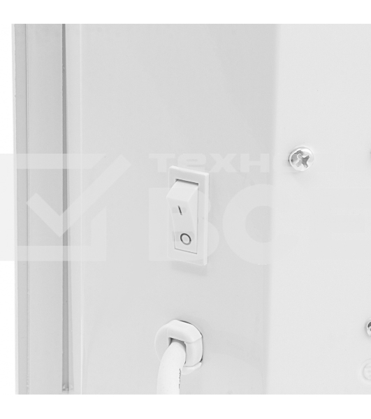 Конвектор Denzel OptiPrime-1000 белый, 1000 Вт, 15 м2, термостат, дисплей, WiFi