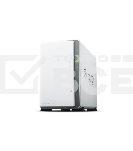 СХД настольное исполнение SYNOLOGY 2BAY NO HDD DS223J