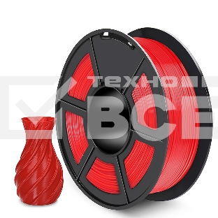 Филамент NVPRINT PETG Red для 3D печати диаметр 1.75мм  длина 330 метров  масса 1 кг