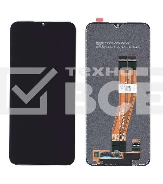 Дисплей для Samsung Galaxy A03 SM-A035F, черный