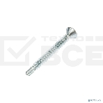 Саморез оконный KRANZ сверло, 3.9х38, белый цинк, короб (500 шт./уп.), фото4