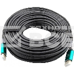 Кабель аудио-видео Cactus CS-HDMI-AOC-2.1-30 HDMI (m)/HDMI (m) 30м. позолоч.конт. черный, фото7