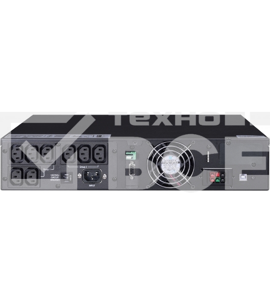 Источник бесперебойного питания Powercom Next, On-Line, 1000VA/1000W, Rack/Tower, 8*IEC320-C13, LCD, Serial+USB, SmartSlot, подкл. доп. Батарей (2027157)