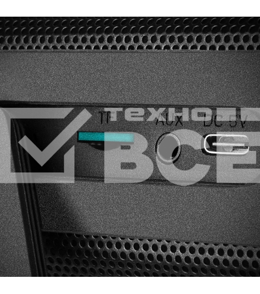 Портативная акустика Sven PS-165, черный (16 Вт, Waterproof (IPx6), TWS, Bluetooth, microSD, 3000мА*ч)