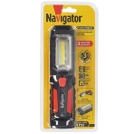 Фонарь Navigator NPT-W04-ACCU для работы 1LED+8LED 0.5Вт) 4В 2.2А·ч, фото3