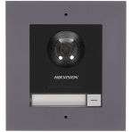 Вызывной модуль 2Мп IP c ИК-подсветкой Hikvision DS-KD8003-IME1(B), фото 1