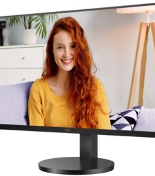 Монитор 27' AOC U27B3AF IPS 3840x2160, 60 Гц, 4 мс, 16:9, 350 кд/м², DP 1.4, HDMI 2.0, 3.5 Jack, Adaptive-Sync, HDR10, динамики (2x2 Вт), черный