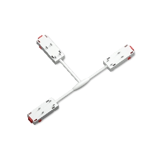 GL1113 WH белый коннектор питания T-образный для шинопровода Magnetic 220V 250*150*18