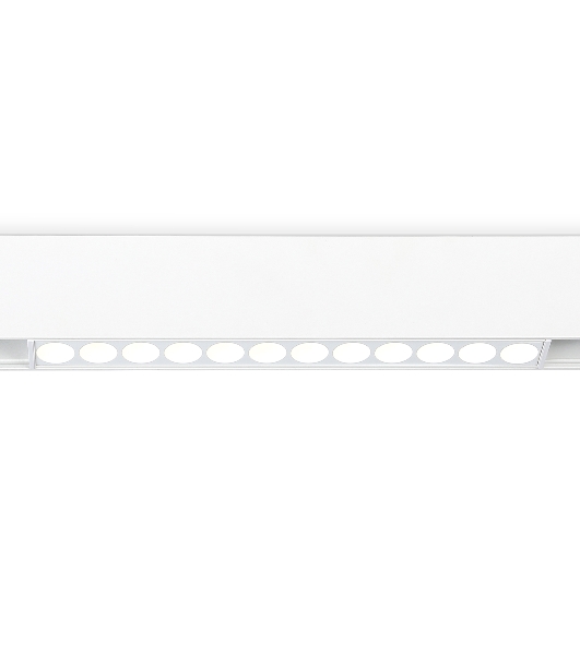 Светильник трековый светодиодный GL4022 WH белый IP20 12W 4200K 48V 24° 220*22*45