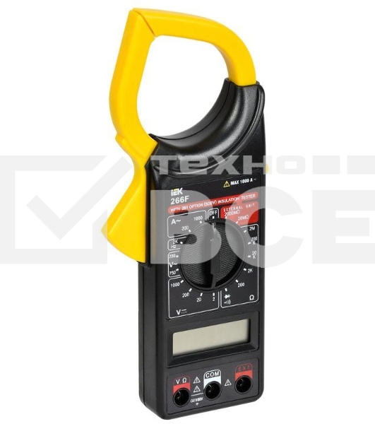 Клещи токоизм. Expert 266F ИЭК TCM-1F-266