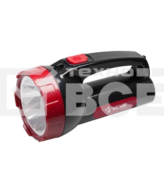 Фонарь светодиодный аккум. BASIC 1х5Вт LED зарядка 220В КОСМОС KOCAc9105WLED