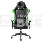 Кресло игровое Бюрократ VIKING 5 AERO LGREEN черный/салатовый искусственная кожа, фото41