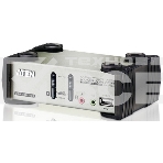 Переключатель консоли электронный, 2 порта PS/1 2 Port USB2.0 KVMP Switch with OSD, фото 1