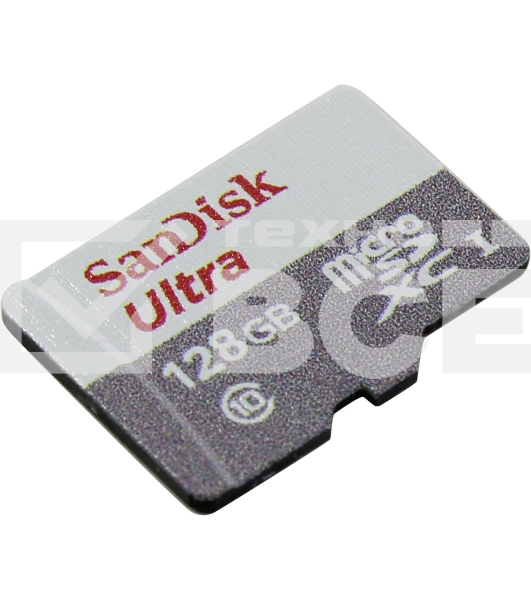Флеш карта microSD 128GB SanDisk microSDXC Class 10 Ultra UHS-I 100MB/s
