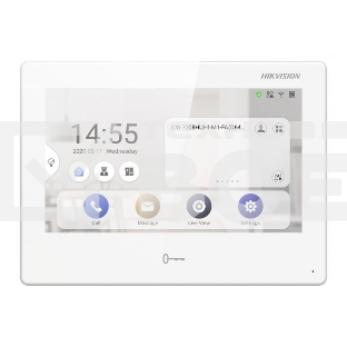 Видеодомофон Hikvision DS-KH9310-WTE1(B) белый