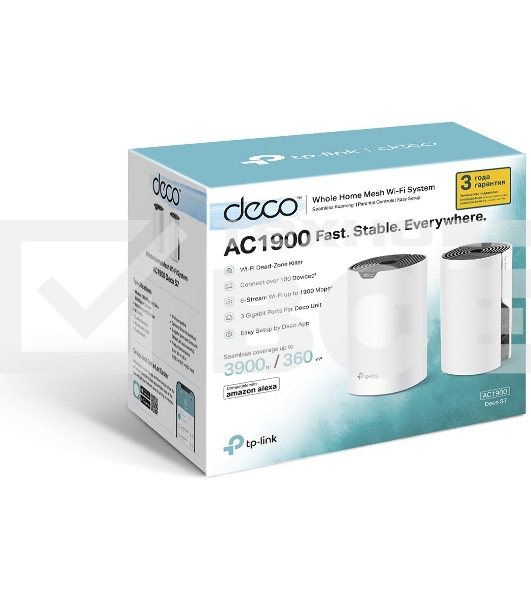 Домашняя Mesh Wi-Fi система TP-Link Deco S7(2-pack) AC1900