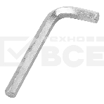 Ключ имбусовый СИБРТЕХ HEX, 12мм, 45x, закаленный, никель Сибртех 12344, фото4