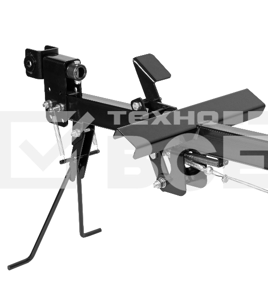Прицеп для мотоблока TT-500, оцинк., груз. 500 кг, рег. сцепка, колеса 4.00-10, в упаковке Denzel