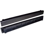 Фальш-панель Lanmaster LAN-CB-FPP-1U 19' 1U Black, фото2