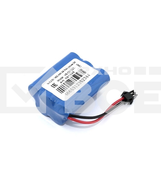 Аккумулятор Ni-Cd 6V 1400 mAh AA Row разъем SM (2+3)