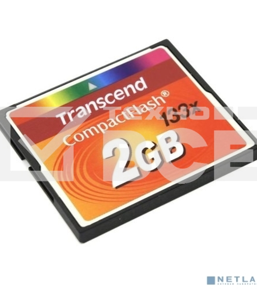 Флеш карта CF 2Gb 133x Type I Transcend (TS2GCF133)