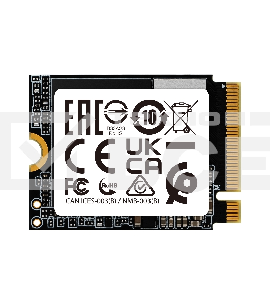 Накопитель SSD ADATA XPG GAMMIX S55, 1Tb, PCIe 4.0 x4, 2230, NVMe, R/W 5000/3700