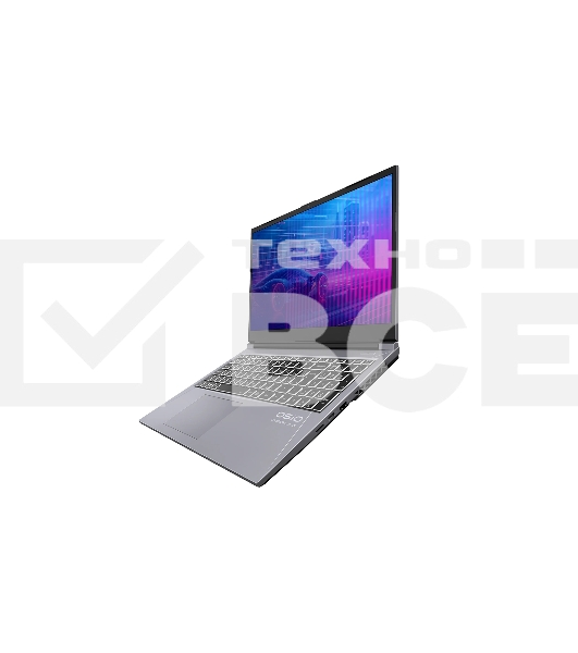 Ноутбук OSIO CyberLine C150i-002 серый i5-12600H /NVidia RTX 4050/16/512/NoOS/(Ghz)/Gb/Ext: + не МПТ